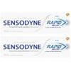 Sensodyne Rapid Relief Sensitivity Toothpaste, Mint, 3.4 oz (Pack of 2) view 1