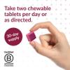 Bariatric Advantage Multi Chewy Bite - Soft Chew Multivitamin for Bariatric Surgery Patients - Chewable Multivitamin with Folic Acid, Vitamin D3 & More - Dark Cherry Flavor - 60 Count view 3