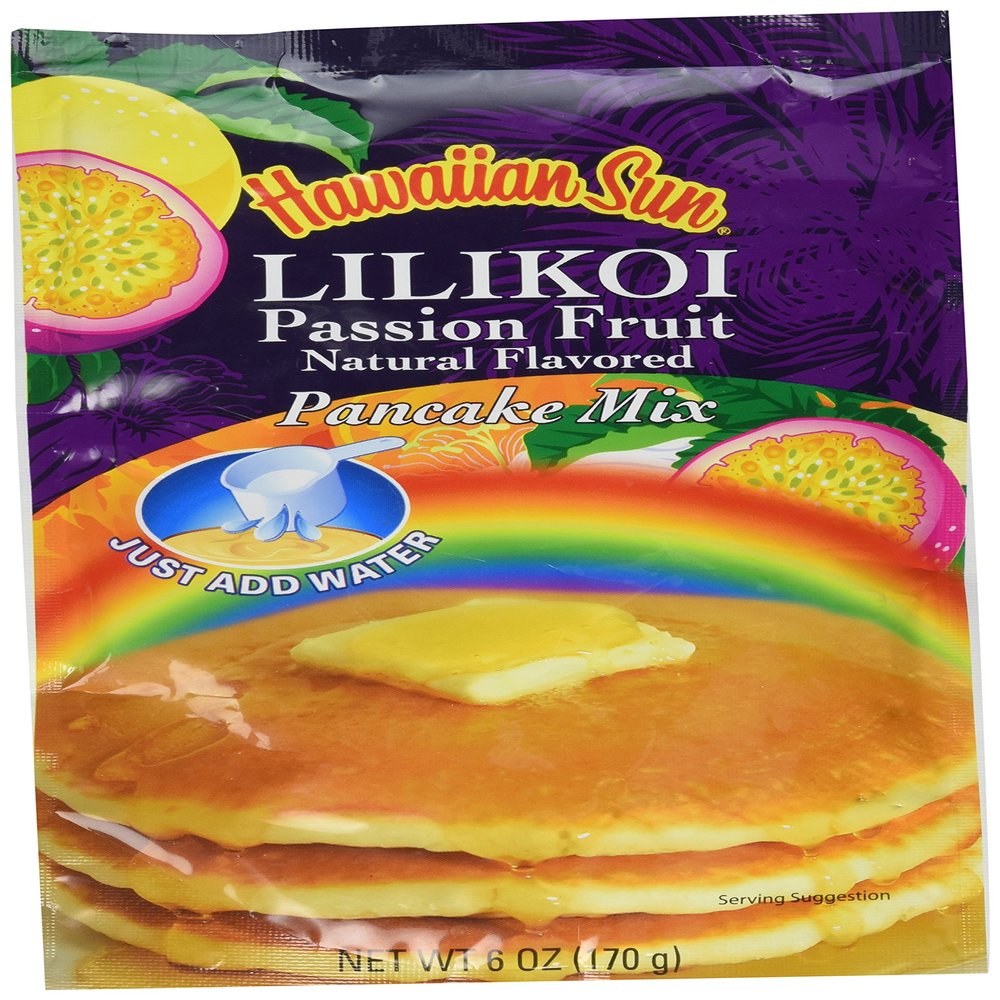 Hawaiian Lilikoi Passion Fruit Pancake Mix From Hawaii