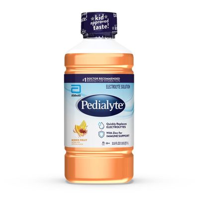 Pedialyte Electrolyte Drink, Mixed Fruit Hydration Drink, 1 Liter