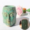 Nice Essential Oil Warmer Aroma Aromatherapy Air Freshener Buddha Shakyamuni Ceramic for Yoga SPA Meditation view 1