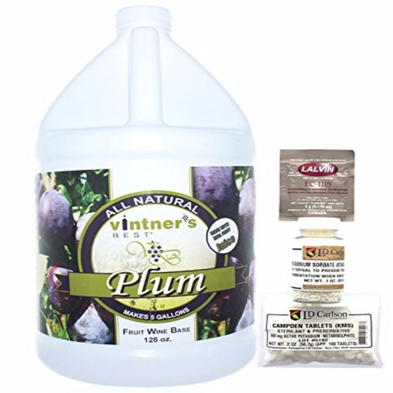 Complete Fruit Wine Base-Plum