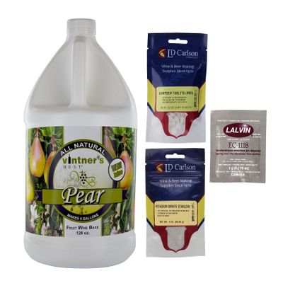 Complete Fruit Wine Base Kit-Pear