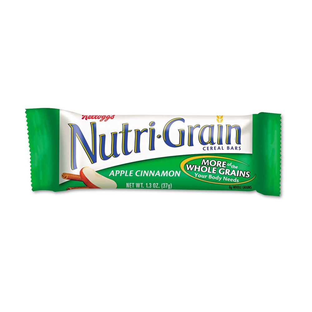 Kellogg's, Nutri-Grain Apple Cinnamon Cereal Bars, Single 1.3oz.