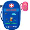 PracMedic Bags Epipen Case - Epi pens Carrying Case- Medical Case for Kids - Insulated to hold Inhaler, Epi Pen, Auvi Q, Epinephrine, Allergies Medication - Medicine Bag for Traveling (Blue) view 1