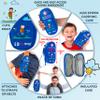 PracMedic Bags Epipen Case - Epi pens Carrying Case- Medical Case for Kids - Insulated to hold Inhaler, Epi Pen, Auvi Q, Epinephrine, Allergies Medication - Medicine Bag for Traveling (Blue) view 3