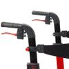 Drive Medical RTL10266 Nitro Euro-Style 4-Wheel Rollator Walker With Seat, Red view 4