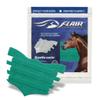 Flair Equine Nasal Strips for Horses (Turquoise, 6 Pack), Adhesive Equine Nasal Strips & Support, Breathing Improvement for Competition and Training Horses, Equine Health Supplies, Breathing Aid view 2
