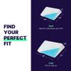 The Angle Wedge Pillow for Back Pain Relief  Leg Elevation Pillow for Bed, Knee Wedge Bolster Pillow for Lower Back Support, Triangle Foam Cushion for Sleeping & Comfort (Small) view 4