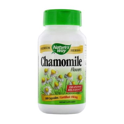 Nature's Way Chamomile, 350 Milligram, 100 Capsules