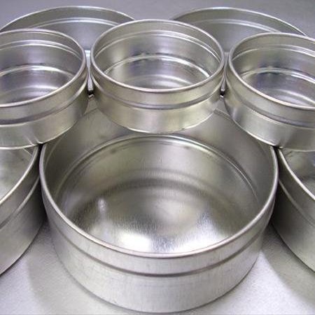 Empty Metal Cups - 2 oz Pack of 12 with lids