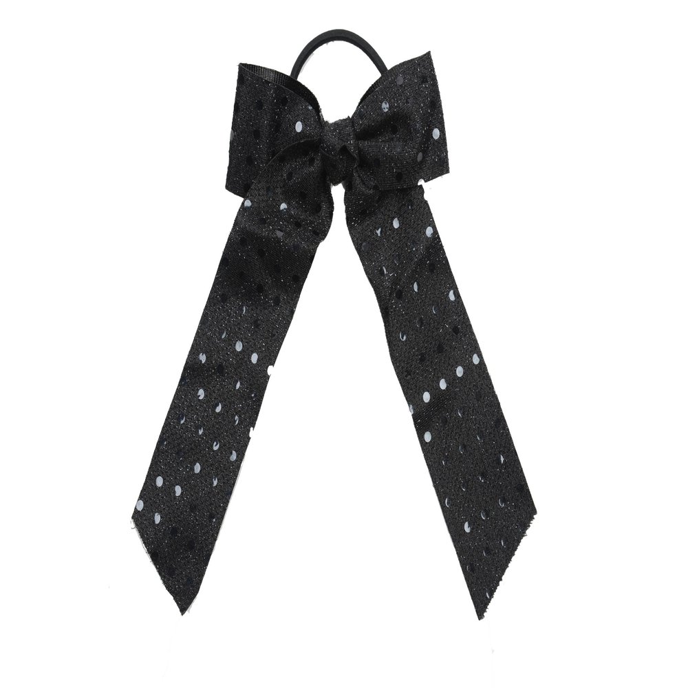 EMC Sports Metallic Bow, Black, One Size fits All