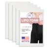 New Millennium Premium Lipo Foam Sheets (5 Pack) | USA Medical-Grade Compression Pads - Liposuction, BBL, Tummy Tuck | Reduce Swelling & Bruising | Use with Fajas, Ab Boards, Recovery Garments (8x11) view 1
