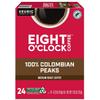 Eight O'Clock Coffee Colombian Peaks, Single-Serve Keurig K-Cup Pods, Medium Roast Coffee, 24 Count view 3