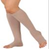 30-40 mmHg Juzo Dynamic (Varin) AD-N Compression Stockings. Knee High. Open Toe. Short. Silicone Grip. 3.5cm. ,Size:I,Black view 1