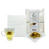 1000 Empty Tea Bags 2.5 x 2.75 White Compostable, These Heat Sealable Tea Infuser for Loose Tea Herbs are Disposable Tea Strainer Bags made of Wood (pulp) Fibers view 1