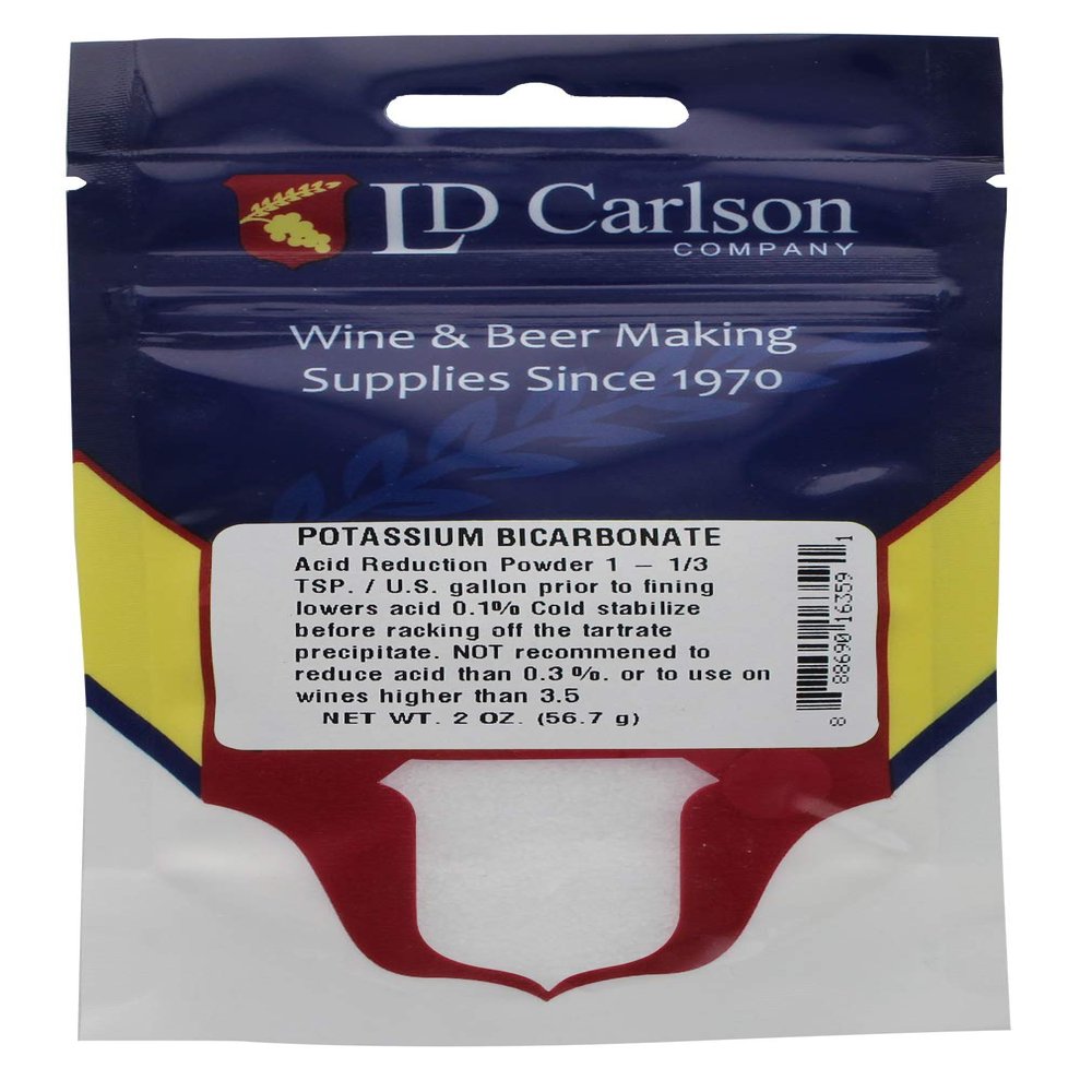 Home Brew Ohio - 6359A Potassium Bicarbonate 2 oz, M6-H0GM-1VSD, White