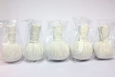 5 X Thai SPA Herbal HOT Compress Massage Ball Therapy (Luk Pra Kob) Product of Thailand