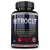NITROCUT Pre Workout Supplement -120 Capsules - Nitric Oxide Supplements - l arginine - l citrulline - Premium Ingredients - Increase Blood Flow - Boost Muscle Growth view 1