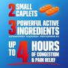 Mucinex Sinus Max Severe Congestion & Pain Relief, Maximum Strength Nasal & Sinus Relief, Decongestant for Adults, Acetaminophen Pain Reliever, Guaifenesin Expectorant and Mucus Removal, 20 Caplets view 4