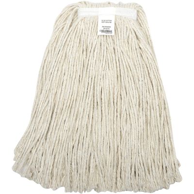 16 oz. Cut-End Mop Head, Cotton, 4Ply, Narrow Band
