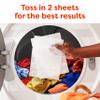 Bounce Fabric Softener Dryer Sheets, Outdoor Fresh Scent, 34 Count view 4