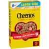 Cheerios Cereal, Limited Edition Heart Shapes, Affirmations Box, Heart Healthy, Gluten Free, Large Size, 12 oz view 1