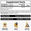 Nootropics Depot Lions Mane Mushroom Capsules | 8:1 Whole Fruiting Body Dual Extract | 500mg | 180 Count | Hericium erinaceus view 2