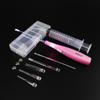 Melleco Lighted Tonsil Stone Remove Tool Pick for Fresh Breath + 1 Cleaning Irrigator Syringe Bad Breath Treatment view 1