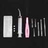 Melleco Lighted Tonsil Stone Remove Tool Pick for Fresh Breath + 1 Cleaning Irrigator Syringe Bad Breath Treatment view 4