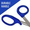 Briggs Trauma Shears, Bandage Scissors, Nursing Scissors, Utility/Paramedic Precision Cut Shears, 7.5 Inch, Blue view 3