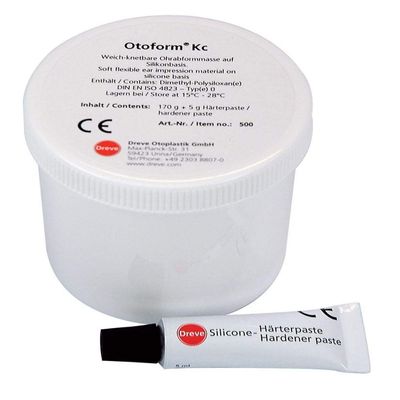 Otoform K/C Elastomer with Hardener Paste, 170 Grams