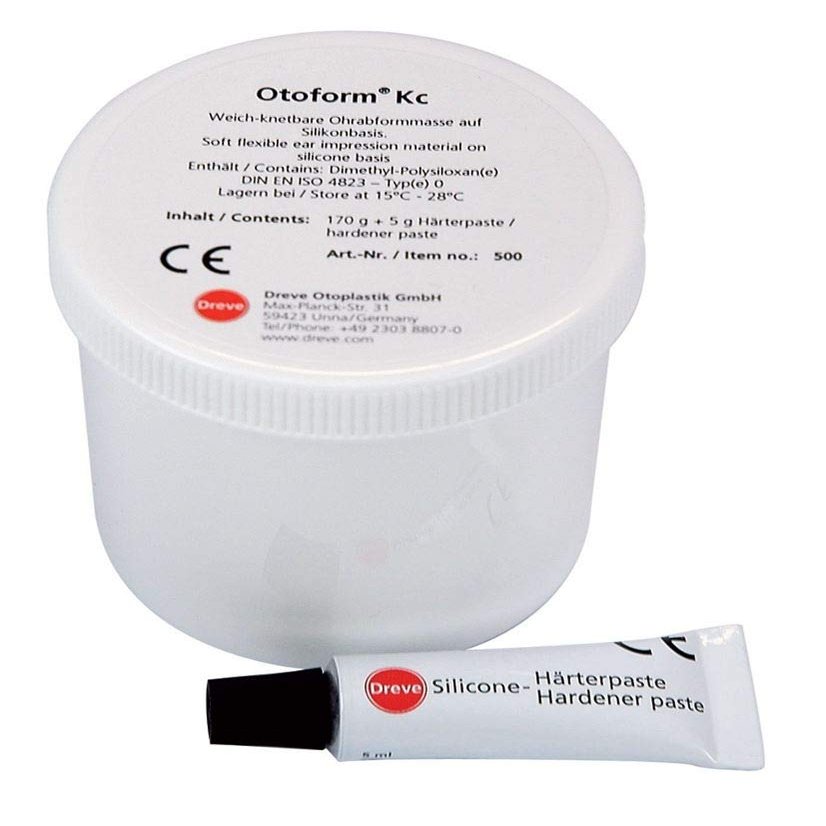 Otoform K/C Elastomer with Hardener Paste, 170 Grams