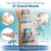Catheter Cover for Shower  7 x 7 Inch, 1 Week Supply Dialysis Port Cover, Prevents Water Damage, Keeps Dressed Wounds Dry  Disposable, Waterproof, Transparent view 4