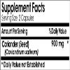 Coriander Seed 900mg ~ 180 Capsules - No Additives ~ Naturetition Supplements view 2