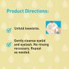 OCuSOFT Baby Eyelid and Eyelash Cleanser, Pre-Moistened Towelette, White/Blue 20 Count view 4