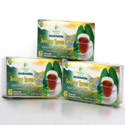 Graviola Leaves/Soursop leaves Tea -3 pack 90 teabags