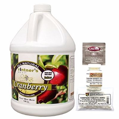 Complete Fruit Wine Base-Cranberry