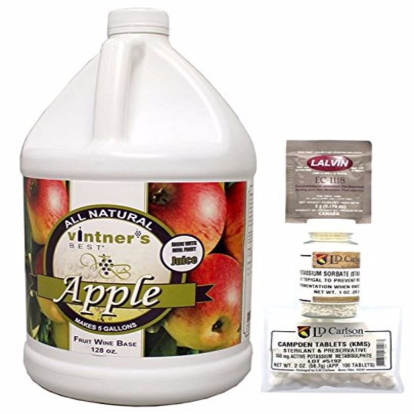 Complete Fruit Wine Base-Apple 128 oz. Jug