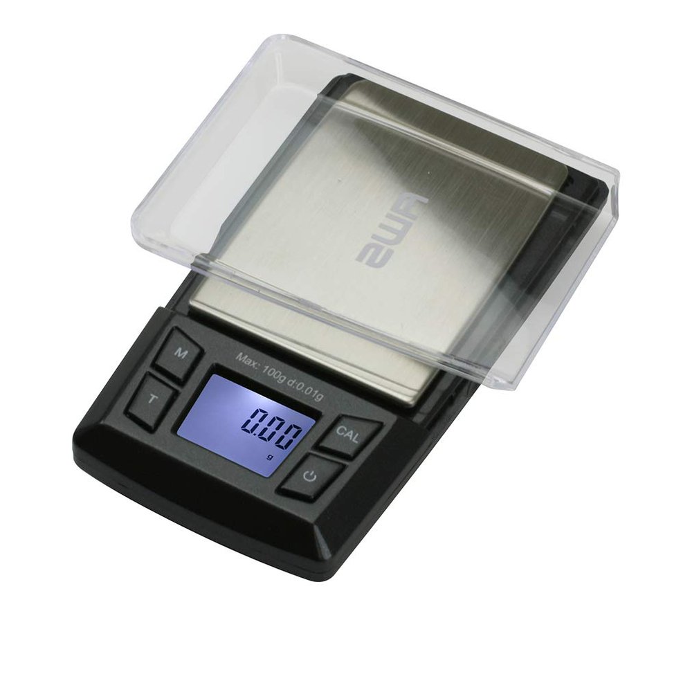 American Weigh Scales Aero Series(AERO 100) Modern Compact Digital Pocket Scale BCM-100-SL100 G x 0.01 G