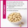White Blanched Peanuts 150g view 2