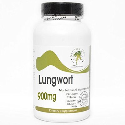 Lungwort 900mg ~ 180 Capsules - No Additives ~ Naturetition Supplements