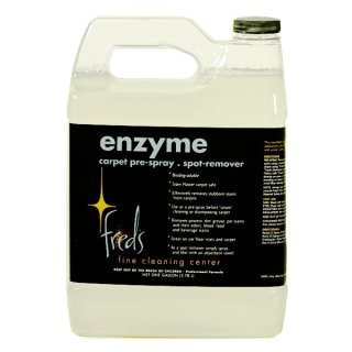 Fred's Fine Cleaning Center Ultra-Powered Enzyme Stain Buster for Carpet, Laundry, and More, Gallon Refill Size