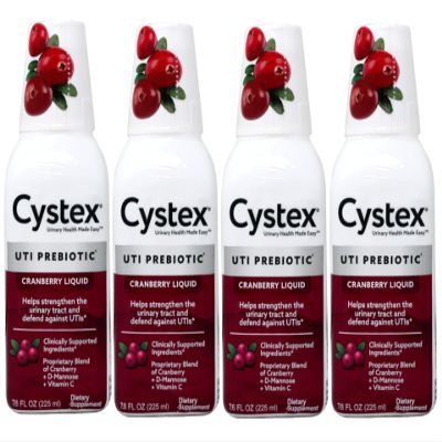 Cystex Liquid Cranberry Complex, 7.6 Fl Oz (Pack of 4)