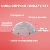 Lure Essentials Cupping Therapy Set 10 Professional Silicone Cupping Cups for Muscle Knots, Joints, Muscles, Arms and Feet view 3