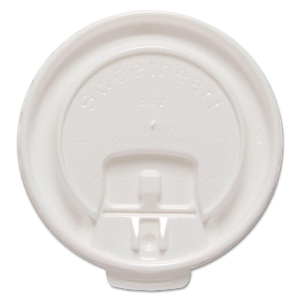 Cup Scored Tab 8 oz. Hot Cup Lids (Pack of 100)