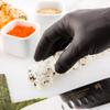 Restaurantware Extra Large Black Nitrile Gloves - Powder-Free Food Safe Gloves: Perfect for Kitchen Housekeeping and Janitorial Use - Disposable and Recyclable - 100ct Box view 3