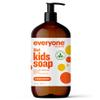 Everyone 3-in-1 Kids Soap, Body Wash, Bubble Bath, Shampoo, 32 Ounce (Pack of 1), Orange Squeeze, made with Essential Oils for Toddlers, tweens and teens view 1