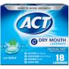 ACT Total Care Dry Mouth Lozenges, Mint (4 x 18 ea) by CHATTEM view 1