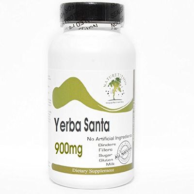 Yerba Santa 900mg ~ 90 Capsules - No Additives ~ Naturetition Supplements